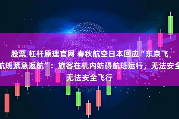 股票 杠杆原理官网 春秋航空日本回应“东京飞上海航班紧急返航”：旅客在机内妨碍航班运行，无法安全飞行